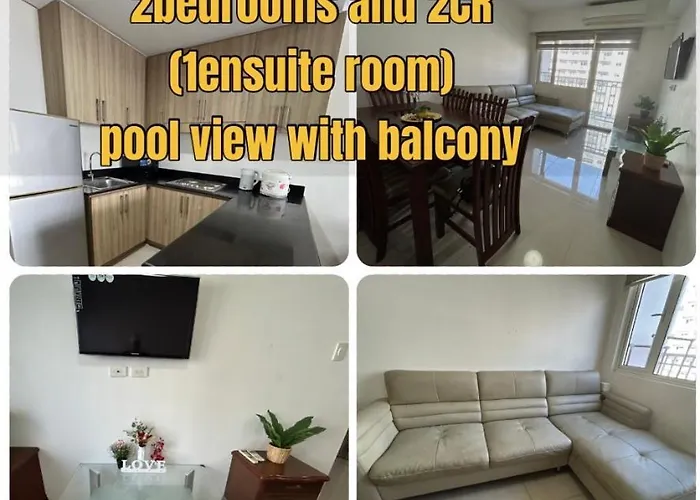 2 Bedrooms And 2 Cr, 1 Ensuite In Shore Residences Pasay Walking Distance To Mall Of And Near In Airport * Manila