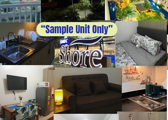 Apartment 2 Bedrooms And 2 Cr, 1 Ensuite In Shore Residences Pasay Walking Distance To Mall Of And Near In Airport
